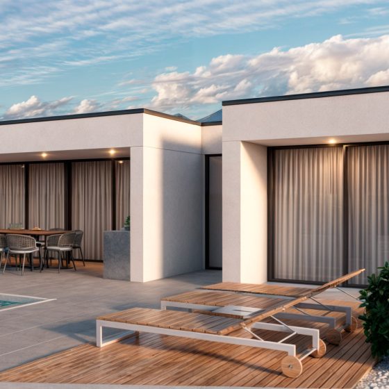 Construction supervision and Outdoor space planning - Codesign Concept