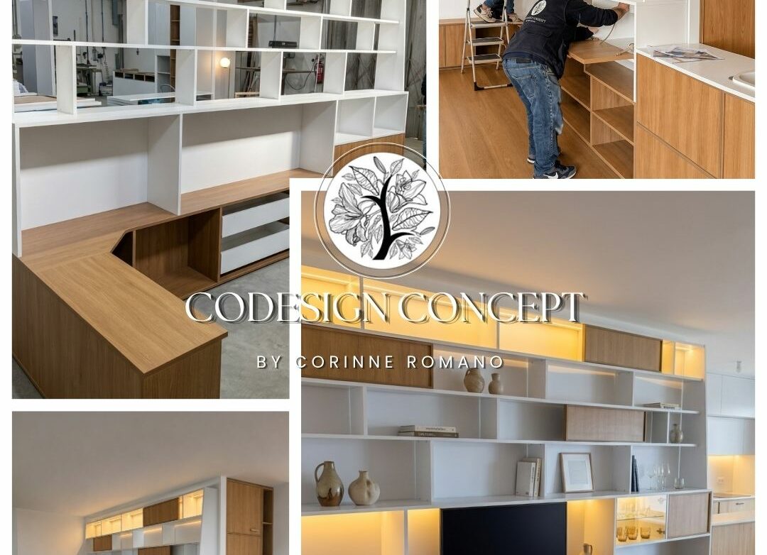 Mobilier sur mesure Codesign-concept