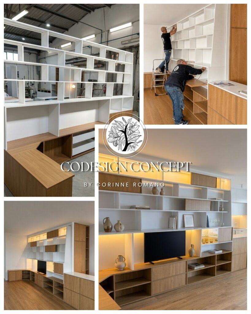 Mobilier sur mesure Codesign-concept
